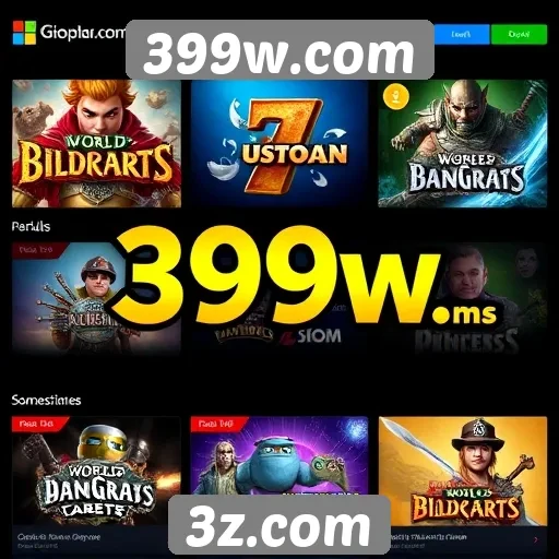 Novidades e jogos em destaque no 399w.com