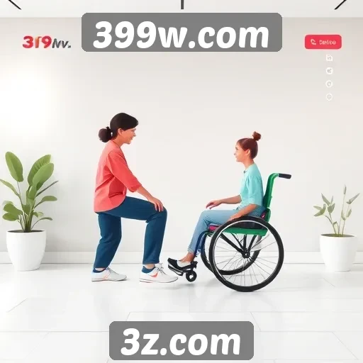 Acessibilidade e design do site 399w.com