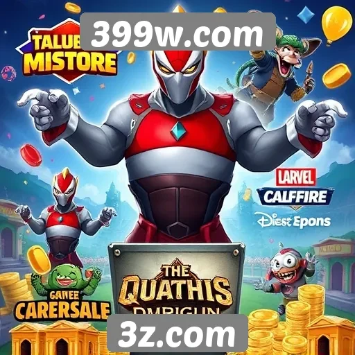 Comparativo de jogos disponíveis em 399w.com