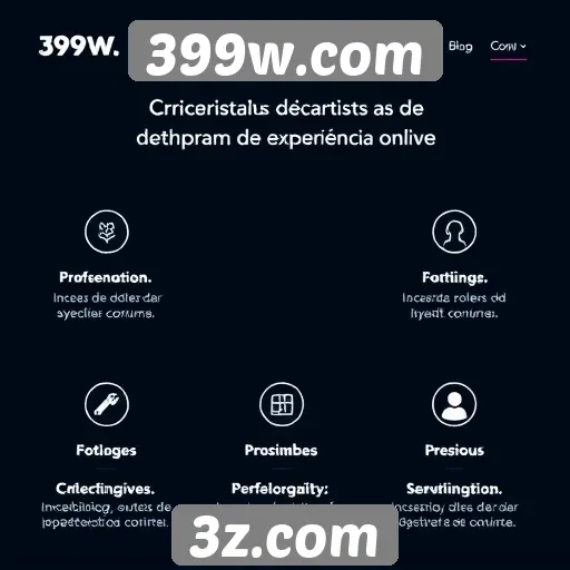 Características de usabilidade do site 399w.com