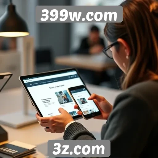 Experiência do usuário em dispositivos móveis no 399w.com